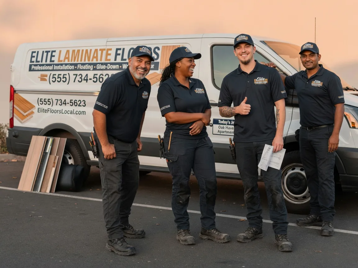 Laminate flooring installation company in Buckingham, IA